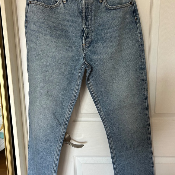 AGOLDE Riley High Rise Straight Crop Jeans 29 NWT - Picture 2 of 16